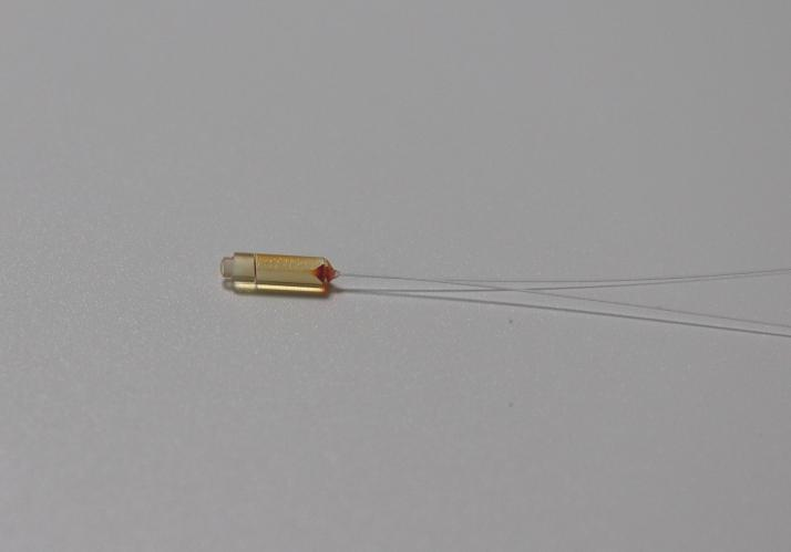 Double fiber collimator