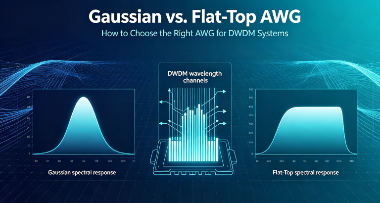 Gaussian vs. Flat-Top AWG: How to Choose the Right One for Your DWDM System